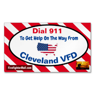 Dial 911 To Get Help On The Way Business Cards