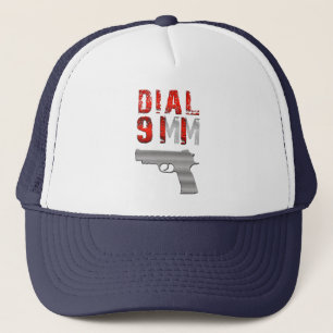 Dial 911 trucker hat