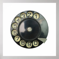 dial disc vintage retro phone number disc rotary