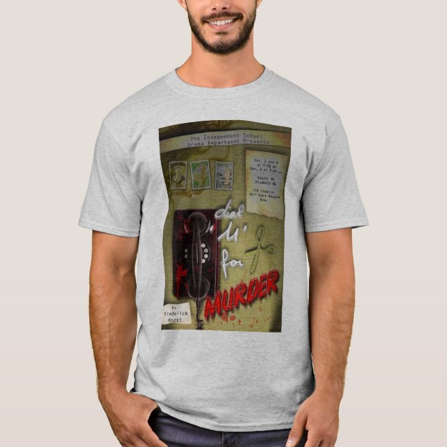 Dial M for Murder JPEG File T-Shirt (Front)