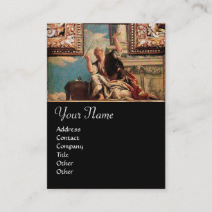 DIALECTICS, black Business Card