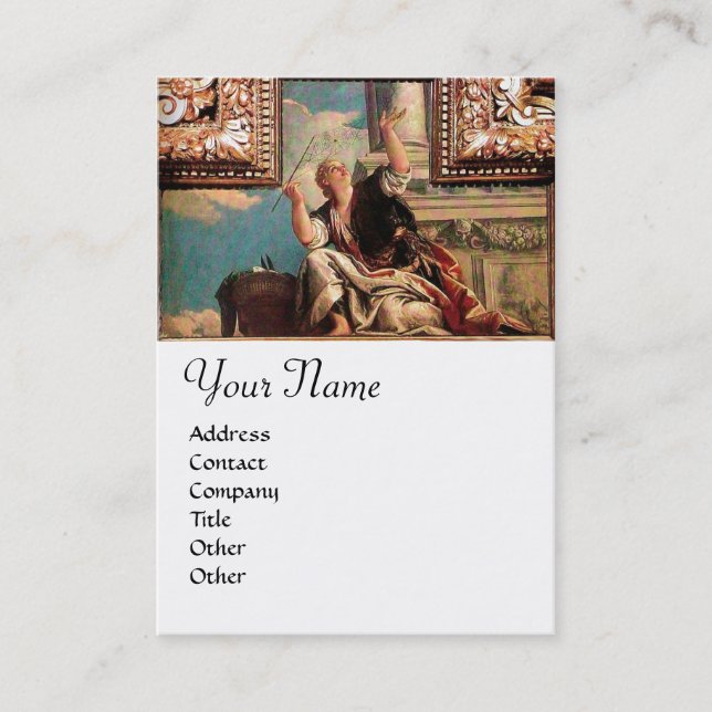 DIALECTICS, blue green brown,white Business Card (Front)