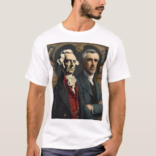 Dialogue Across Eras: Economic Evolution T-Shirt