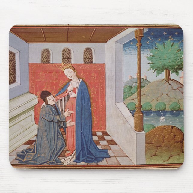Dialogue between Boethius and Philosophy Mouse Pad (Front)