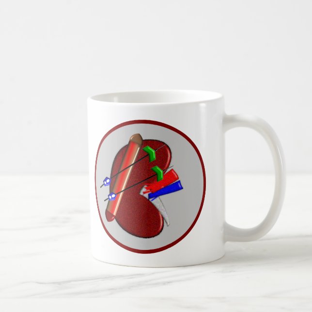 Dialysis  And Kidney Design Gifts Coffee Mug (Right)