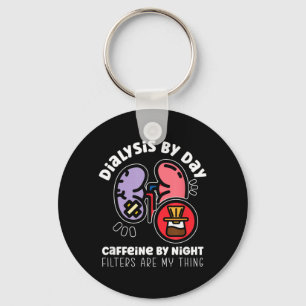 Dialysis Day Caffeine1 Key Ring