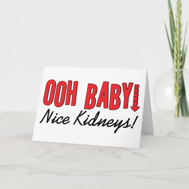 Dialysis Humour Gifts & T-shirts Card (Front)