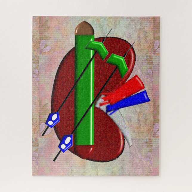 Dialysis  jigsaw puzzle (Vertical)