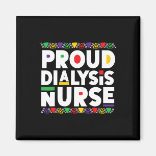 Dialysis Nurse African American Black History Mont Magnet