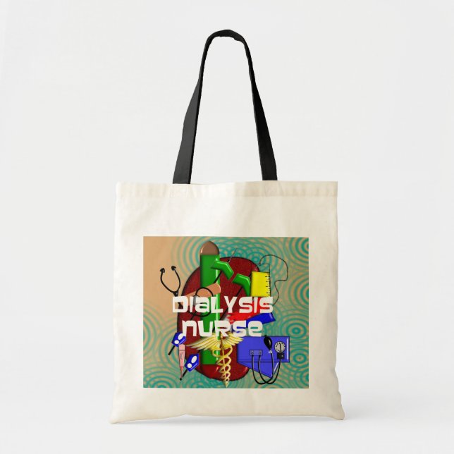 Dialysis Nurse Art Gifts Tote Bag (Front)