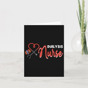 Dialysis Nurse Gifts For Technician Heart Nephrolo Card