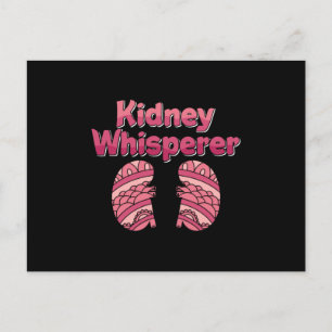 Dialysis Nurse Kidney Whisperer Nephrology Tech Postcard