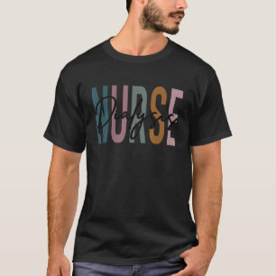 Dialysis Nurse Life Multicolor Dialysis Nephrology T-Shirt