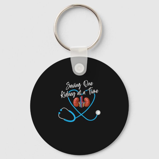 Dialysis Nurse Nephrology Kidney Disease Failure N Key Ring (Front)