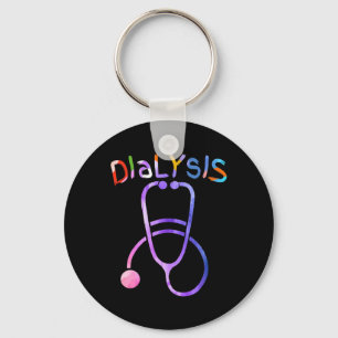 Dialysis Nurse Nephrology Kidney Disease Nursing 2 Key Ring