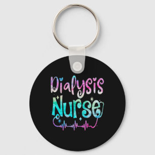 Dialysis Nurse Nephrology Kidney Disease Nursing 4 Key Ring