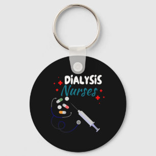 Dialysis Nurse Nephrology Kidney Disease Nursing 5 Key Ring