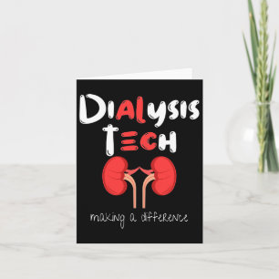 Dialysis Nurse Nephrology Kidney Disease Nursing 6 Card