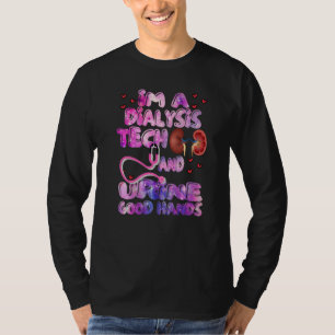 Dialysis Nurse Nephrology Kidney Disease Nursing T-Shirt