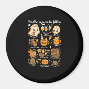 Dialysis Nurse Tis The Season To Halloween Magnet