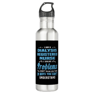 Dialysis Registered Nurse 710 Ml Water Bottle