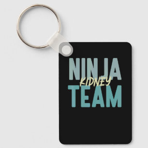 Dialysis Tech Kidney Ninja Team Hemodialysis Nurse Key Ring