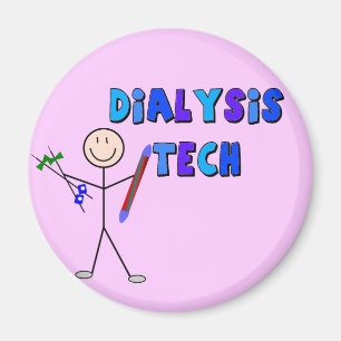 Dialysis Tech STICK MAN Design Magnet
