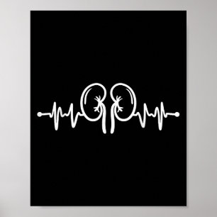 Dialysis Tech Technician Co. Uni-adults, Kids Blac Poster