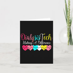 Dialysis Technician Heart Nephrology - Kidney Hear Card