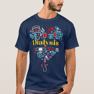 Dialysis Technician Nephrology Nurse Christmas 202 T-Shirt