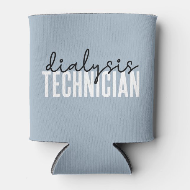 Dialysis Technician | Nephrology Tech Gifts Can Cooler (Front)