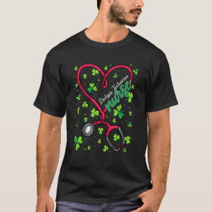 Dialysis Technician Nurse St Patricks Day Love St T-Shirt
