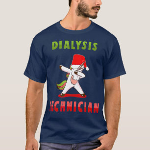 Dialysis Technician Prescriber Christmas Tech T-Shirt