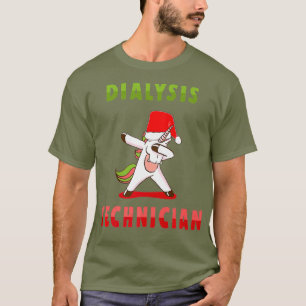 Dialysis Technician Prescriber Christmas Tech T-Shirt
