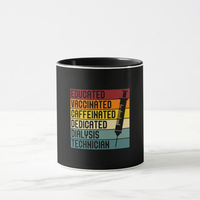 Dialysis Technician Quote Dialysis Tech Nephrology Mug (Center)