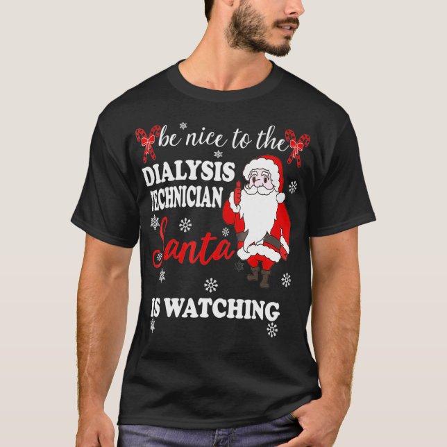 Dialysis Technician Shirt Christmas Gift (Front)