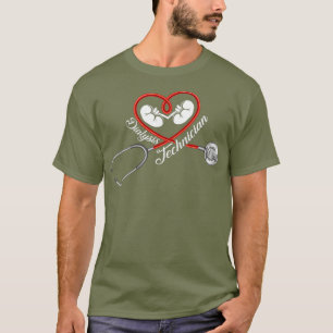 Dialysis Technician Stethoscope Nephrology Tech T-Shirt