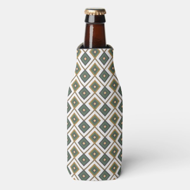 Diamante in green bottle cooler (Bottle Front)
