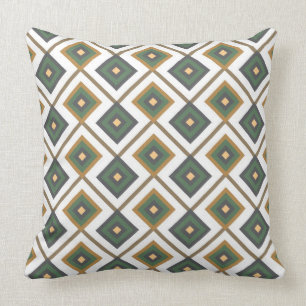 Diamante in green cushion