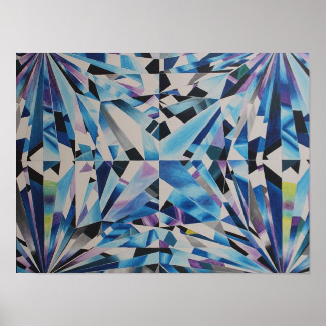 Diamond 16" x 12", Value Poster Paper (Matte) (Front)