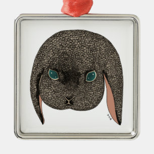 Diamond 2012 metal ornament