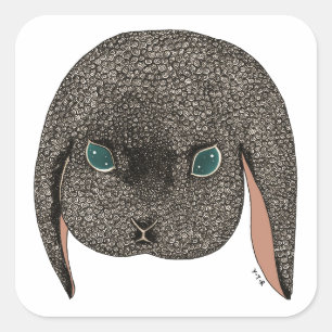 Diamond 2012 square sticker