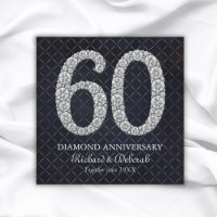 Diamond 60th Wedding Anniversary Greeting