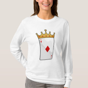 Diamond Ace with King Crown T-Shirt