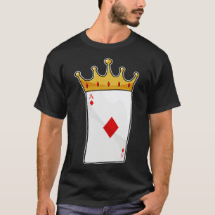 Diamond Ace with King Crown T-Shirt