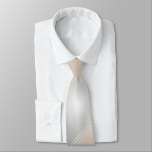 Diamond and Champagne-Coloured Tie