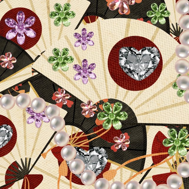 Diamond and Pearls wrapping paper  (Creator Uploaded)