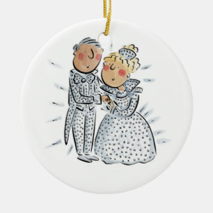 Diamond Anniversary Ceramic Ornament