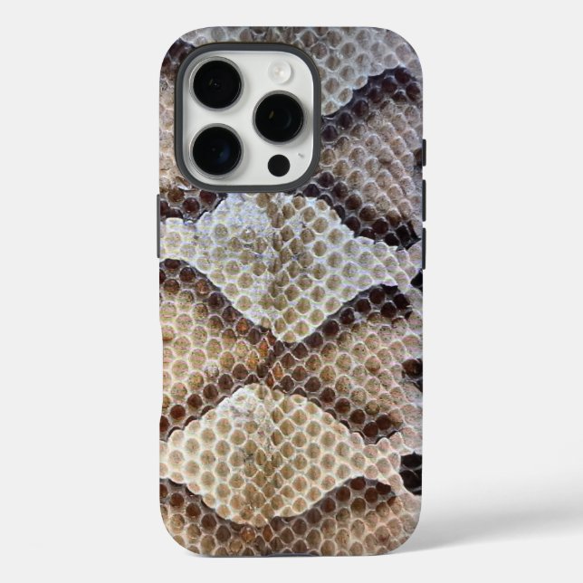 Diamond Back Rattlesnake Case-Mate iPhone Case (Back)