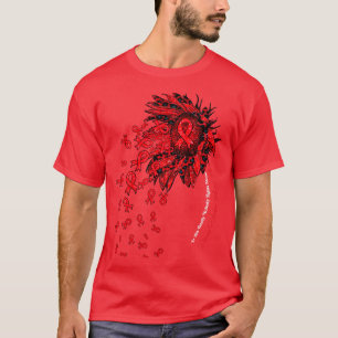 Diamond Blackfan Anaemia Awareness sunflower nobod T-Shirt